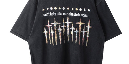 Saint Michael Distressed T-Shirt
