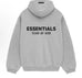 XS / Light mist gray hoodie