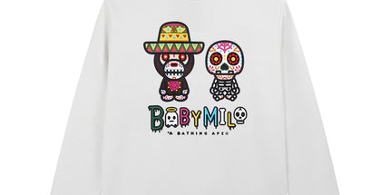 A Bathing Ape College L/S Tee