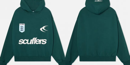 Short-Sleeve Letter Hoodie
