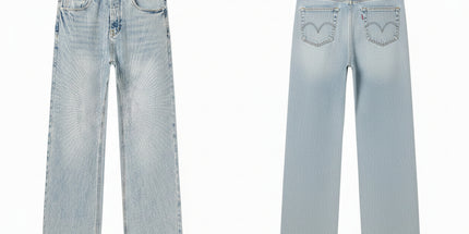 Purple Brand flare fit jeans