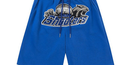Trapstar Leopard Embroidered Shorts