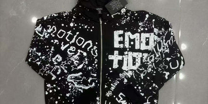 Mixed Emotion Zip Hoodie