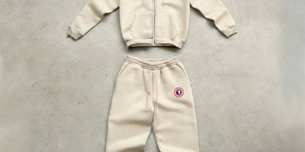 Sport Zip Hoodie Tracksuit Set