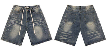 Vale Washed Denim Shorts