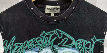 Majestik Skull Sleeveless T-Shirt