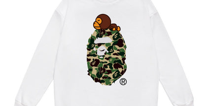 BAPE Camo Ape Sweatshirt
