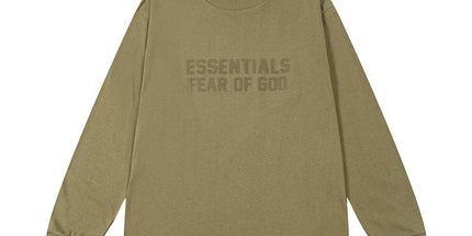 Essentials Silicone Flocked Long Sleeve T-Shirt