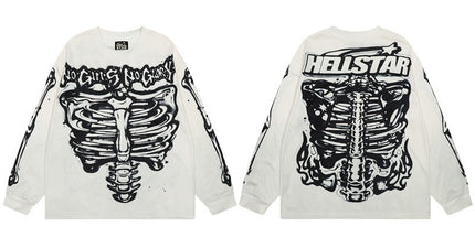 Hellstar Distressed Long Sleeve T-Shirt