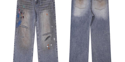 Gallery Dept Distressed Mud-Dye Jeans
