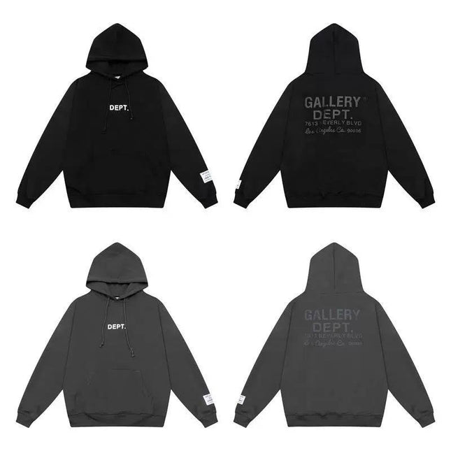 Gallery Dept Distressed Logo Hoodie
