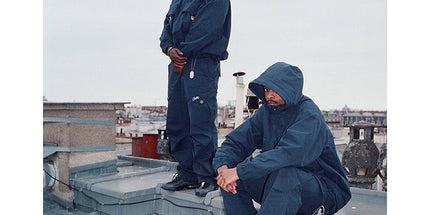 Men's Drill Multi-Pocket Hooded Jacket