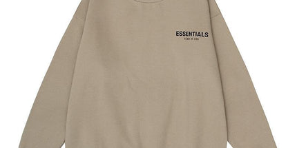 Essentials Flocked Crewneck Sweater