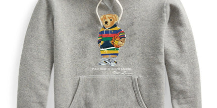 Men's Polo Bear Hoodie