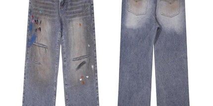 Gallery Dept Distressed Mud-Dye Jeans