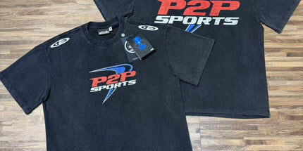 Men's Retro Letter T-Shirt