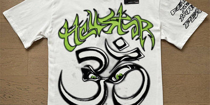 Trendy Hell Star hip-hop T-shirt for men