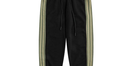 Essentials Three-Stripe Wide-Leg Joggers