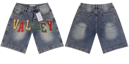Vale Washed Denim Shorts