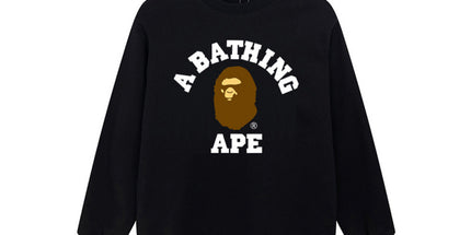 A Bathing Ape College L/S Tee