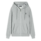 Zippered version with grey and black labels