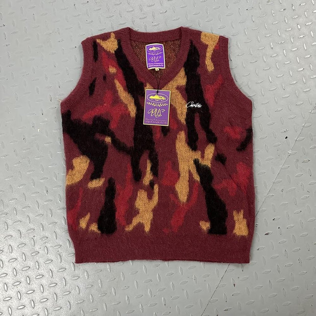 Seahorse Camo Sweater Vest