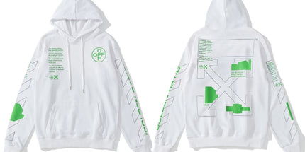 Off-White Oil-Paint Arrow Hoodie
