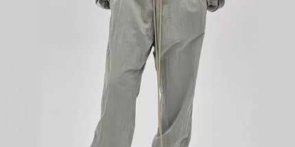 Essentials Nylon Pleated Joggers