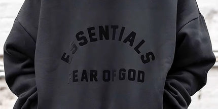 Essentials Cool Black Sweatshirt