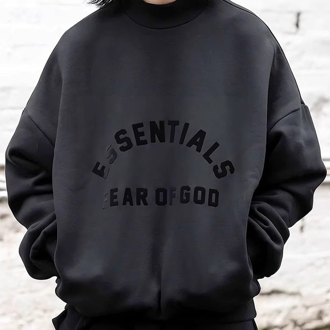 Essentials Cool Black Sweatshirt