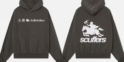 Short-Sleeve Letter Hoodie