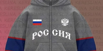 Double-Hood Y2K Zip Hoodie