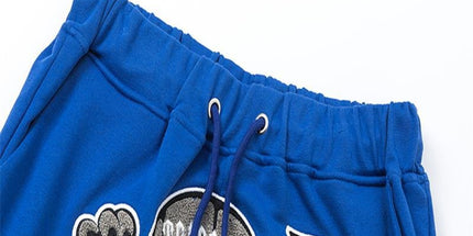 Trapstar Leopard Embroidered Shorts