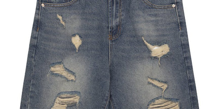 Gallery Dept Distressed Denim Shorts