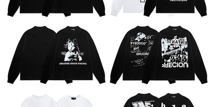 ERD Sketch Graffiti Long Sleeve T-Shirt