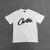 S / white