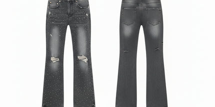 Purple Brand flare fit jeans