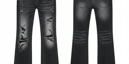 Purple Brand flare fit jeans