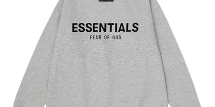 Essentials Flocked Crewneck Sweater