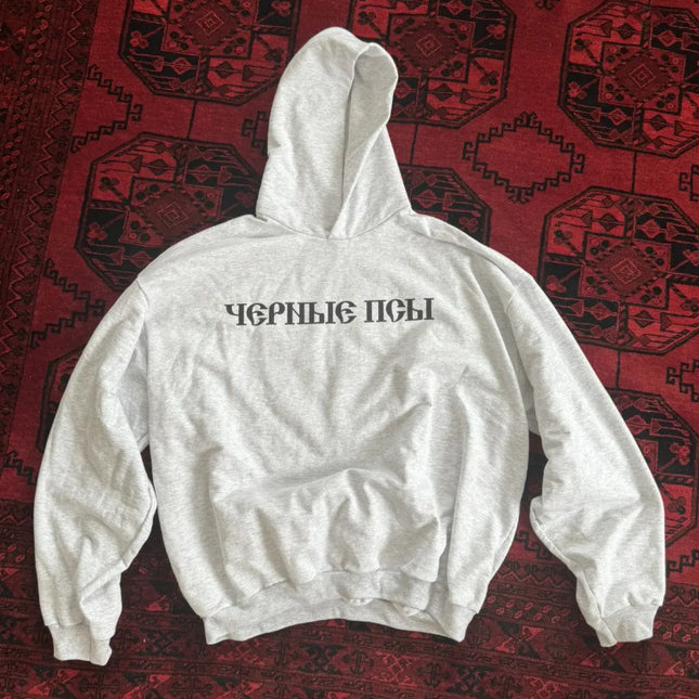 Kanye Russian Print Hoodie
