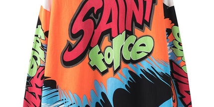 Vintage Graffiti Long Sleeve T-Shirt