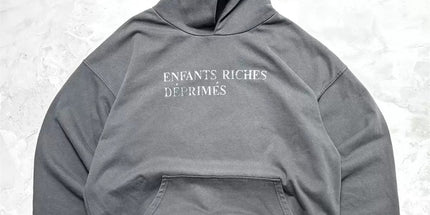 ERD Washed Letter Hoodie
