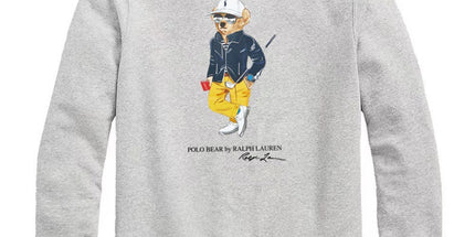 Men's Polo Bear Sweatshirt