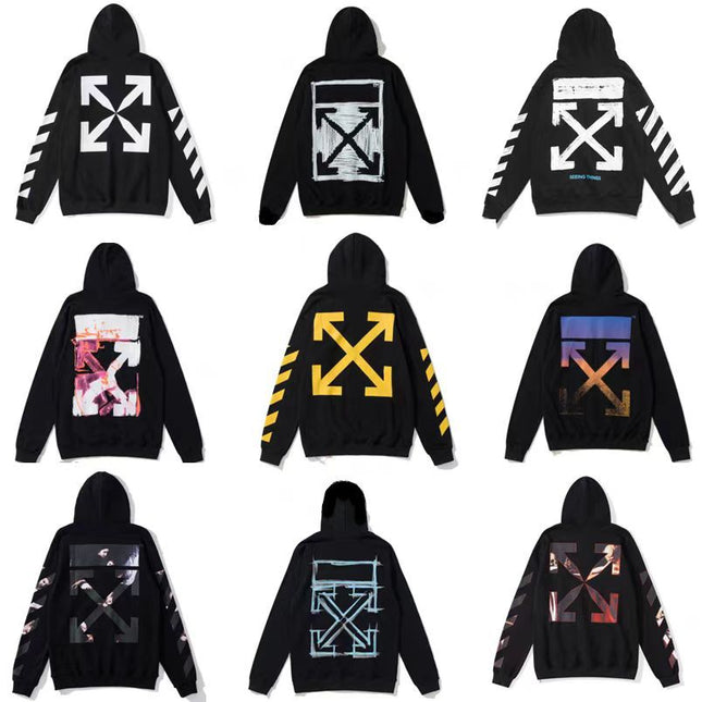 Off-White Oil-Paint Arrow Hoodie