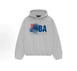 XS / The alliance sweatshirt is light gray