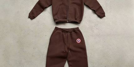 Sport Zip Hoodie Tracksuit Set