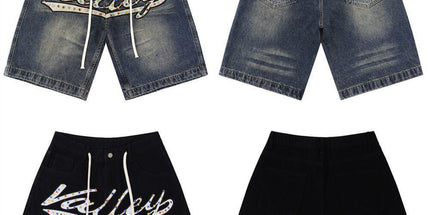 Vale Washed Denim Shorts
