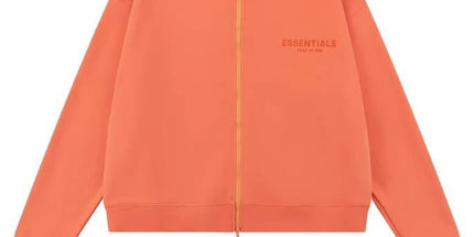 Essentials Flocked Zip Jacket