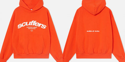 Short-Sleeve Letter Hoodie