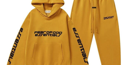 Men's Essentials Silicone Logo Tracksuit Set